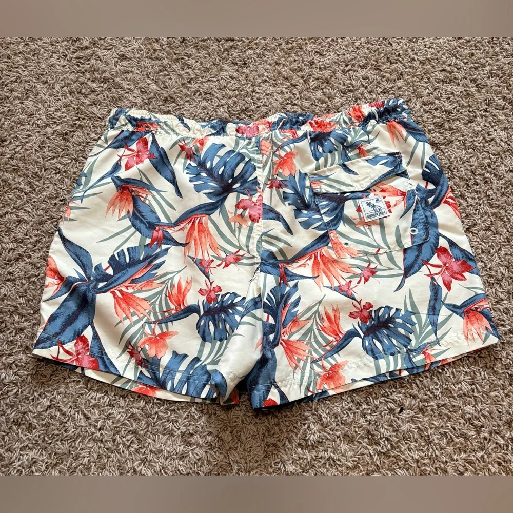 American Eagle Outfitters Floral 5.5in Swim Trunks mens size XL